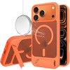 Shade Series MagSafe Matte Hybrid Case with Kickstand for iPhone 18 Pro and iPhone 17 Pro - Cosmic Orange