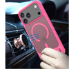 Shade Series MagSafe Matte Hybrid Case with Kickstand for iPhone 18 Pro and iPhone 17 Pro - Hot Pink