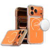 Crystal Shield Hybrid Case with MagSafe for iPhone 18 Pro and iPhone 17 Pro - Cosmic Orange