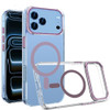 Crystal Clear Transparency MagSafe Case for iPhone 18 Pro and iPhone 17 Pro - Burgundy