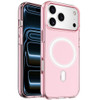 Slim Crystal Transparency MagSafe Case for iPhone 18 Pro and iPhone 17 Pro - Pink