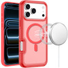 Candy Series Hybrid Case with MagSafe for iPhone 18 Pro and iPhone 17 Pro - Red