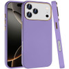 Soft Touch Dual-Layer Hybrid Case for iPhone 18 Pro and iPhone 17 Pro - Purple