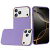 Soft Touch Dual-Layer Hybrid Case for iPhone 18 Pro and iPhone 17 Pro - Purple