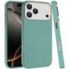 Soft Touch Dual-Layer Hybrid Case for iPhone 18 Pro and iPhone 17 Pro - Teal