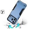 Military Grade Shockproof Hybrid Armor Case for iPhone 18 Pro and iPhone 17 Pro - Light Blue