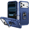 Military Grade TUFF Shockproof Hybrid Armor Case with Ring Grip for iPhone 18 Pro and iPhone 17 Pro - Blue