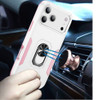 Military Grade TUFF Shockproof Hybrid Armor Case with Ring Grip for iPhone 18 Pro and iPhone 17 Pro - White