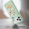Butterfly Ornaments Diamond Hybrid Case for iPhone 18 Pro and iPhone 17 Pro - Teal