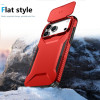 Combat Tough Series Hybrid Case with Camera Lens Cover for iPhone 18 Pro and iPhone 17 Pro - Red