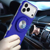 Circular Series Hybrid Case with Rotating Ring Stand for iPhone 18 Pro and iPhone 17 Pro - Blue