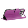 Element Series Book-Style Leather Folio Wallet Case for iPhone 18 Pro and iPhone 17 Pro - Purple