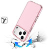 Ultra Slim Hybrid Transparent Case for iPhone 18 Pro and iPhone 17 Pro - Pink