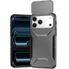 Combat Tough Series Hybrid Case with Camera Lens Cover for iPhone 18 Pro and iPhone 17 Pro - Grey