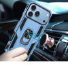 Military Grade Hybrid Case with Ring Grip for iPhone 18 Pro and iPhone 17 Pro - Light Blue