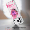 Circular Series Hybrid Case with Rotating Ring Stand for iPhone 18 Pro and iPhone 17 Pro - Hearts