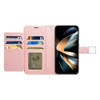 Extra Series Essential Leather Wallet Stand Case for iPhone 18 Pro and iPhone 17 Pro - Rose Gold