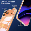 Tough Shield Snap-on Transparent Hybrid Case for iPhone 18 Pro Max and iPhone 17 Pro Max - Clear