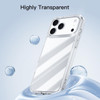 Tough Shield Snap-on Transparent Hybrid Case for iPhone 18 Pro Max and iPhone 17 Pro Max - Clear