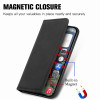 Leather Folio Wallet Case for iPhone 18 Pro Max and iPhone 17 Pro Max - Black