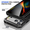 Military Grade TUFF MagSafe Case with Rotating Ring Stand for iPhone 18 Pro Max and iPhone 17 Pro Max - Black