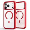Acrylic Transparent Case with MagSafe for iPhone 18 Pro Max and iPhone 17 Pro Max - Red