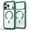 Acrylic Transparent Case with MagSafe for iPhone 18 Pro Max and iPhone 17 Pro Max - Green