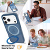 Shade Series MagSafe Hybrid Case with Ring Stand for iPhone 18 Pro Max and iPhone 17 Pro Max - Blue