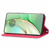 Leather Folio Wallet Case for iPhone 18 Pro and iPhone 17 Pro - Red