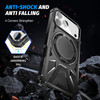 Military Grade TUFF MagSafe Case with Rotating Ring Stand for iPhone 18 Pro and iPhone 17 Pro - Black