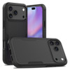 Military Grade TUFF Hybrid Armor Case for iPhone 18 Pro and iPhone 17 Pro - Black
