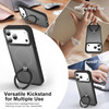 Shade Series MagSafe Case with Kickstand Ring Holder for iPhone 18 Pro Max and iPhone 17 Pro Max - Black