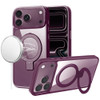 Shade Series MagSafe Case with Kickstand Ring Holder for iPhone 18 Pro Max and iPhone 17 Pro Max - Burgundy