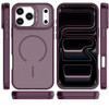 InFrame Series MagSafe Hybrid Case with Camera Ring Stand for iPhone 18 Pro Max and iPhone 17 Pro Max - Burgundy