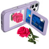 Flap Leather Wallet Fusion Case for iPhone 18 Pro Max and iPhone 17 Pro Max - Purple