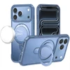 MagSafe Armor Stand Case for iPhone 18 Pro and iPhone 17 Pro - Light Blue