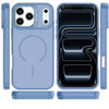 InFrame Series MagSafe Hybrid Case with Camera Ring Stand for iPhone 18 Pro and iPhone 17 Pro - Light Blue