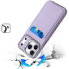 Flap Leather Wallet Fusion Case for iPhone 18 Pro and iPhone 17 Pro - Purple
