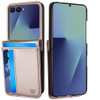Luxury Leather Wallet Case for Samsung Galaxy Z Flip 8 - Rose Gold