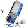 Luxury Leather Wallet Case for Samsung Galaxy Z Flip 8 - Rose Gold