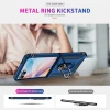 Ring Grip Hybrid Case for Samsung Galaxy Z Flip 8 - Blue