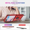 Ring Grip Hybrid Case for Samsung Galaxy Z Flip 8 - Red