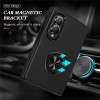 360 Rotating Ring Grip Hybrid Case for Samsung Galaxy Z Fold 8 - Black