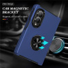 360 Rotating Ring Grip Hybrid Case for Samsung Galaxy Z Fold 8 - Blue