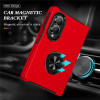 360 Rotating Ring Grip Hybrid Case for Samsung Galaxy Z Fold 8 - Red
