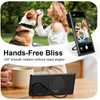 Tough Shield Hybrid Case with Magnetic Ring Holder and Camera Lens Cover for Samsung Galaxy Z Fold 8 Ultra - Black