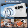 Shade Series Hybrid Case with MagSafe Magnetic Ring for Samsung Galaxy Z Fold 8 Ultra - Clear