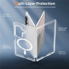 Shade Series Hybrid Case with MagSafe Magnetic Ring for Samsung Galaxy Z Fold 8 Ultra - Clear
