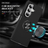 360 Rotating Ring Grip Hybrid Case for Samsung Galaxy Z Fold 8 Ultra - Black