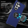 360 Rotating Ring Grip Hybrid Case for Samsung Galaxy Z Fold 8 Ultra - Blue